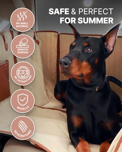 Premium Dog Car Hammock Seat Cover
