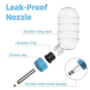 3-in-1 Hamster Water Bottle & Feeder Station