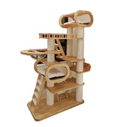 Large Wooden Tree Tower for Cat