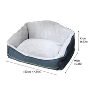 Warm Washable Dog Sofa Bed