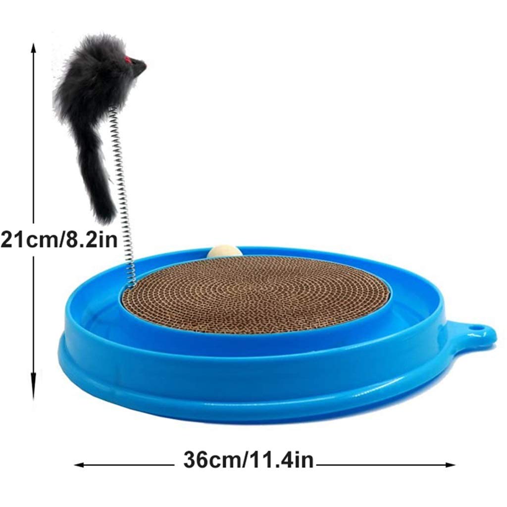Interactive Cat Scratcher Toy with Ball