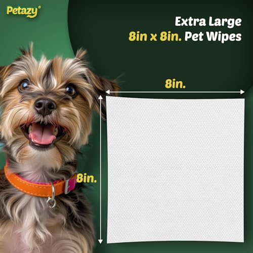 Organic Pet Cleaning Wipes for Dogs & Cats