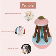 Multifunctional Catnip Tumbler Toy