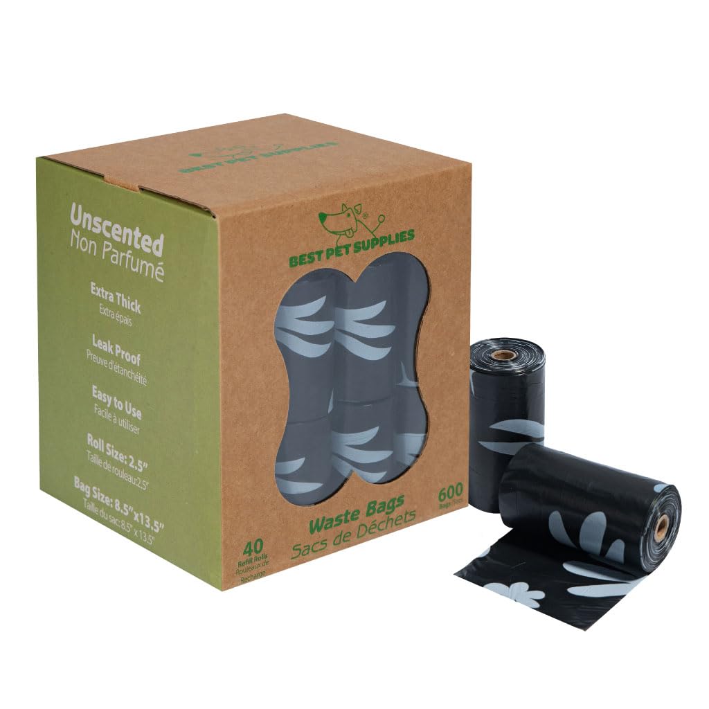 Leak-Proof Dog Poop Bags Roll Pack