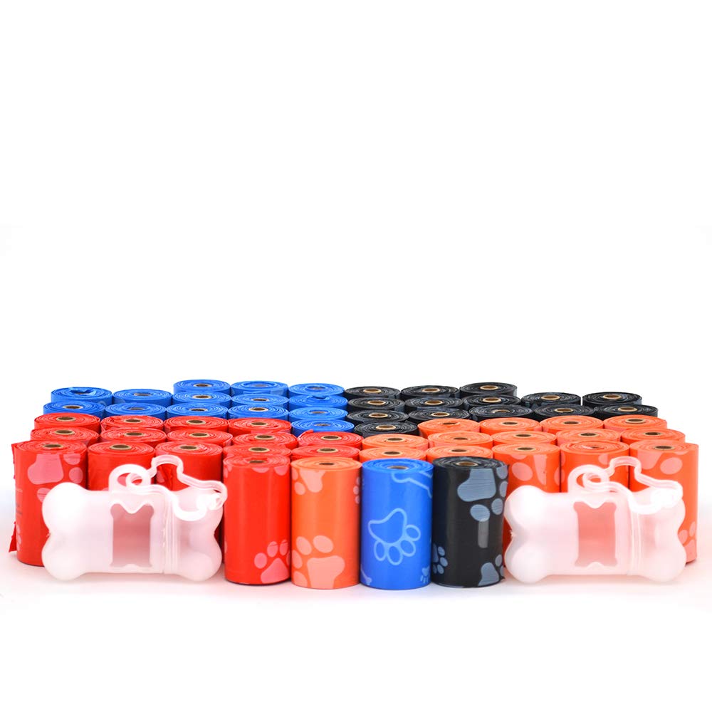 Leak-Proof Dog Poop Bags Roll Pack