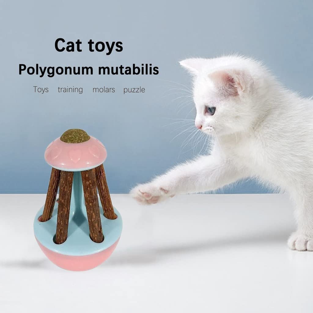 Multifunctional Catnip Tumbler Toy