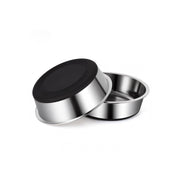 Heavy Duty Stainless Steel Dog Bowl with Non-Slip Base