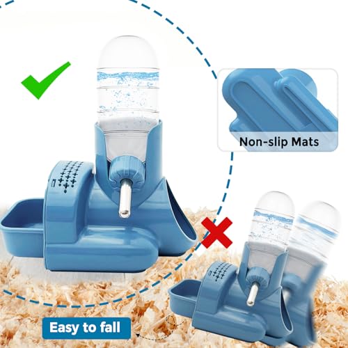 3-in-1 Hamster Water Bottle & Feeder Station
