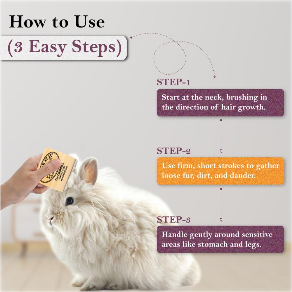 Pet Hair Removal Grooming Brush