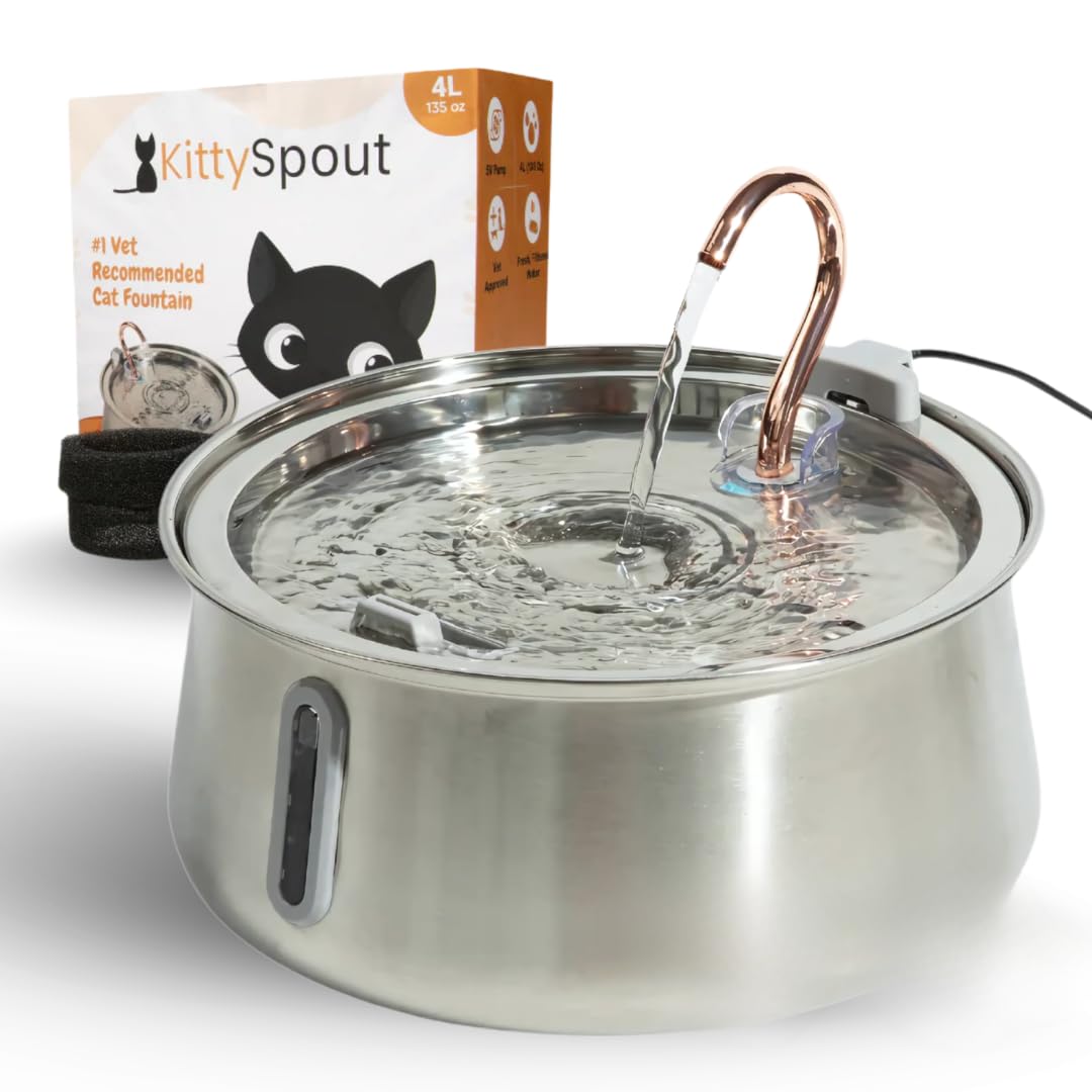 Stainless Steel Cat Water Fountain
