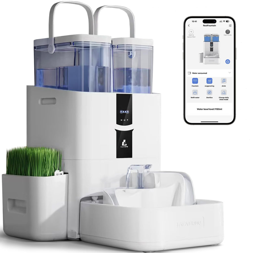 Smart Pet Water Fountain 10L with WiFi Control