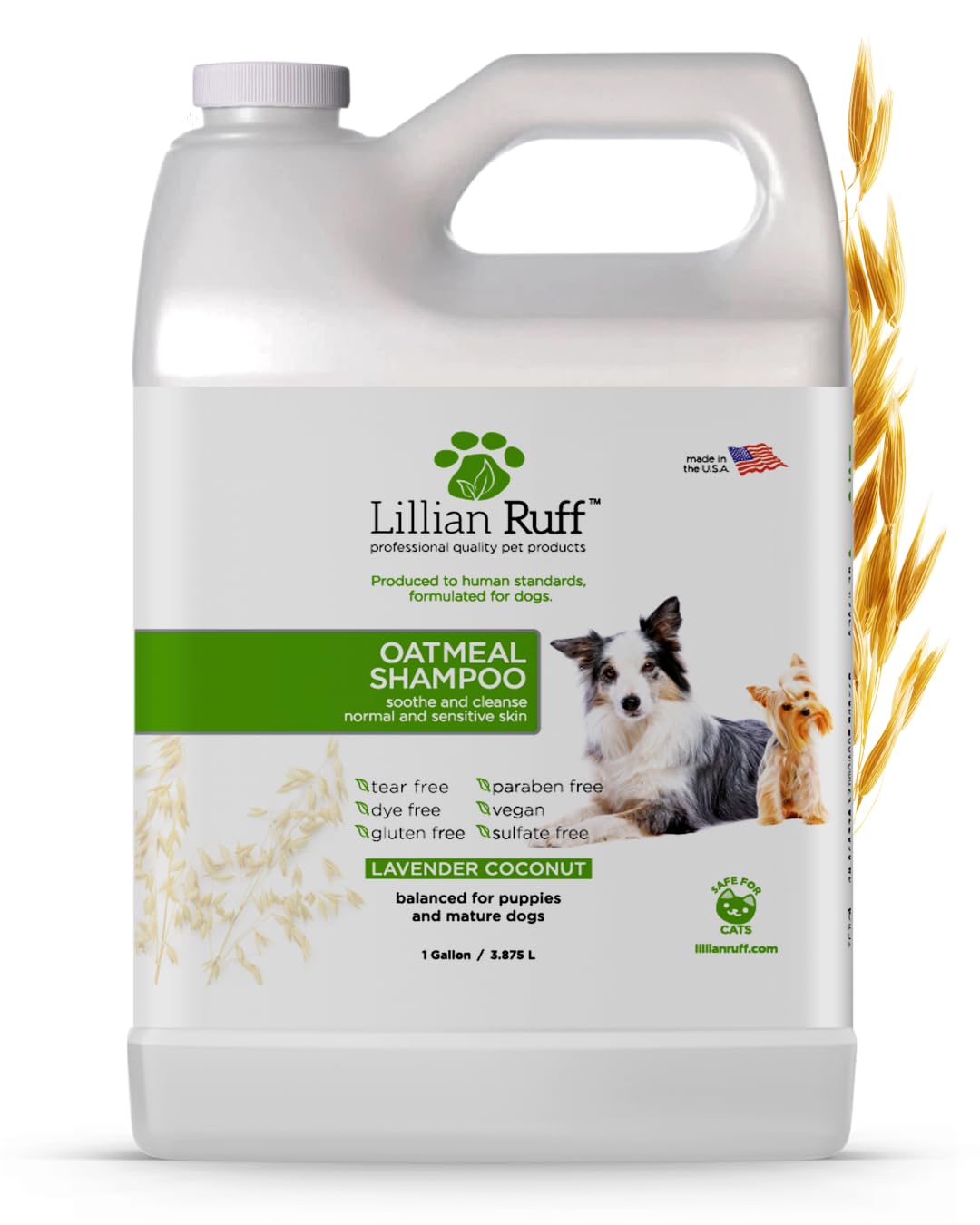 Calming Oatmeal Pet Shampoo for Sensitive Skin