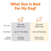 Plastic Pet Carrier with Secure Buckle