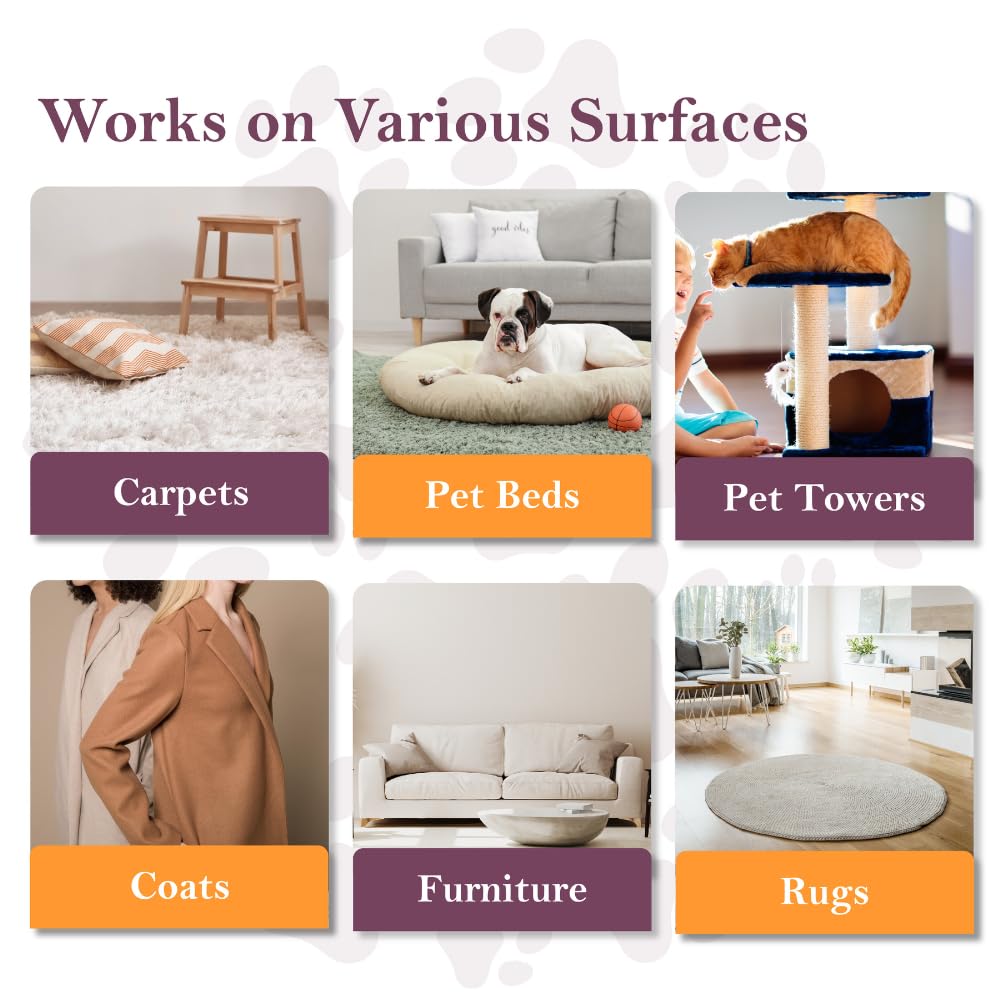 Pet Hair Removal Grooming Brush