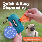 Leak-Proof Dog Poop Bags Roll Pack