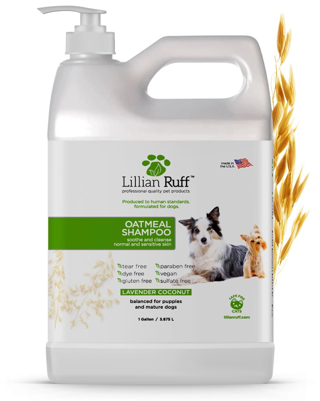 Calming Oatmeal Pet Shampoo for Sensitive Skin