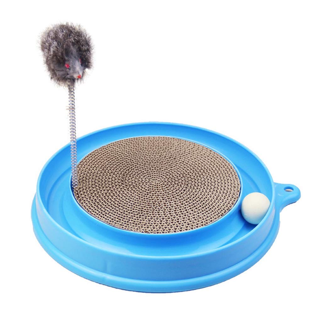 Interactive Cat Scratcher Toy with Ball