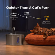 Stainless Steel Cat Water Fountain