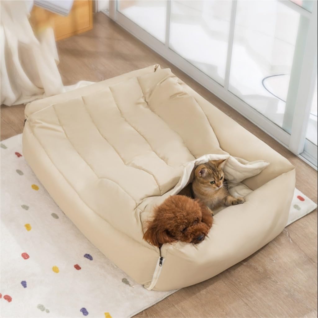Warm Dog Bed with Roof