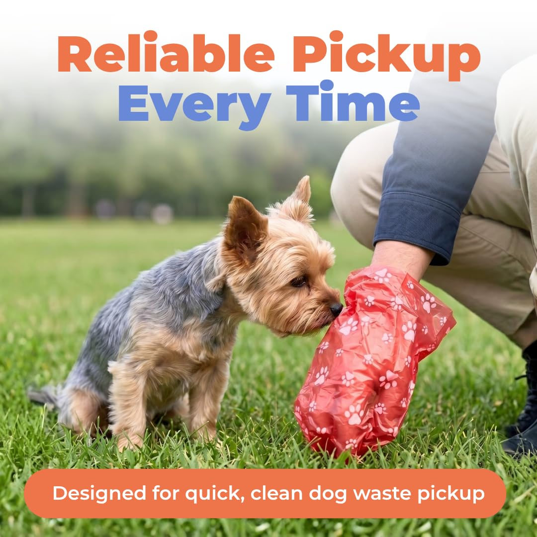 Leak-Proof Dog Poop Bags Roll Pack