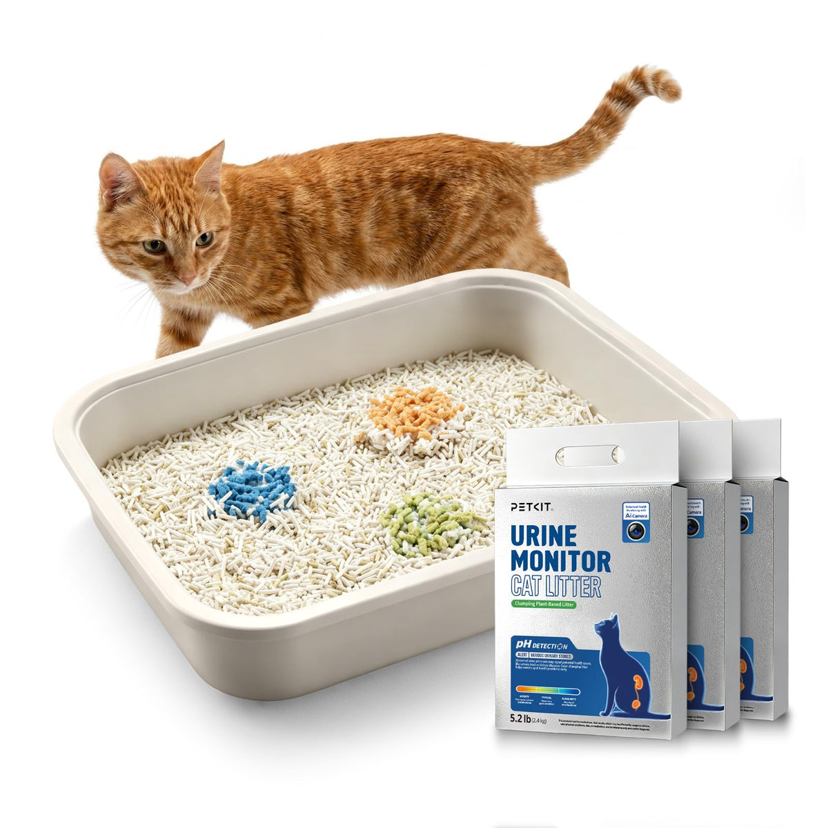 Natural Tofu Cat Litter with Odor Control