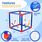 Portable Dog Play Gym with Toys