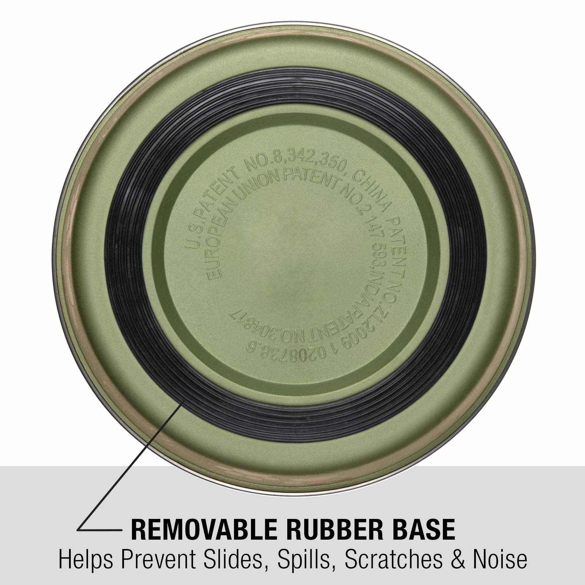 Stainless Steel Spill-Proof Pet Bowl