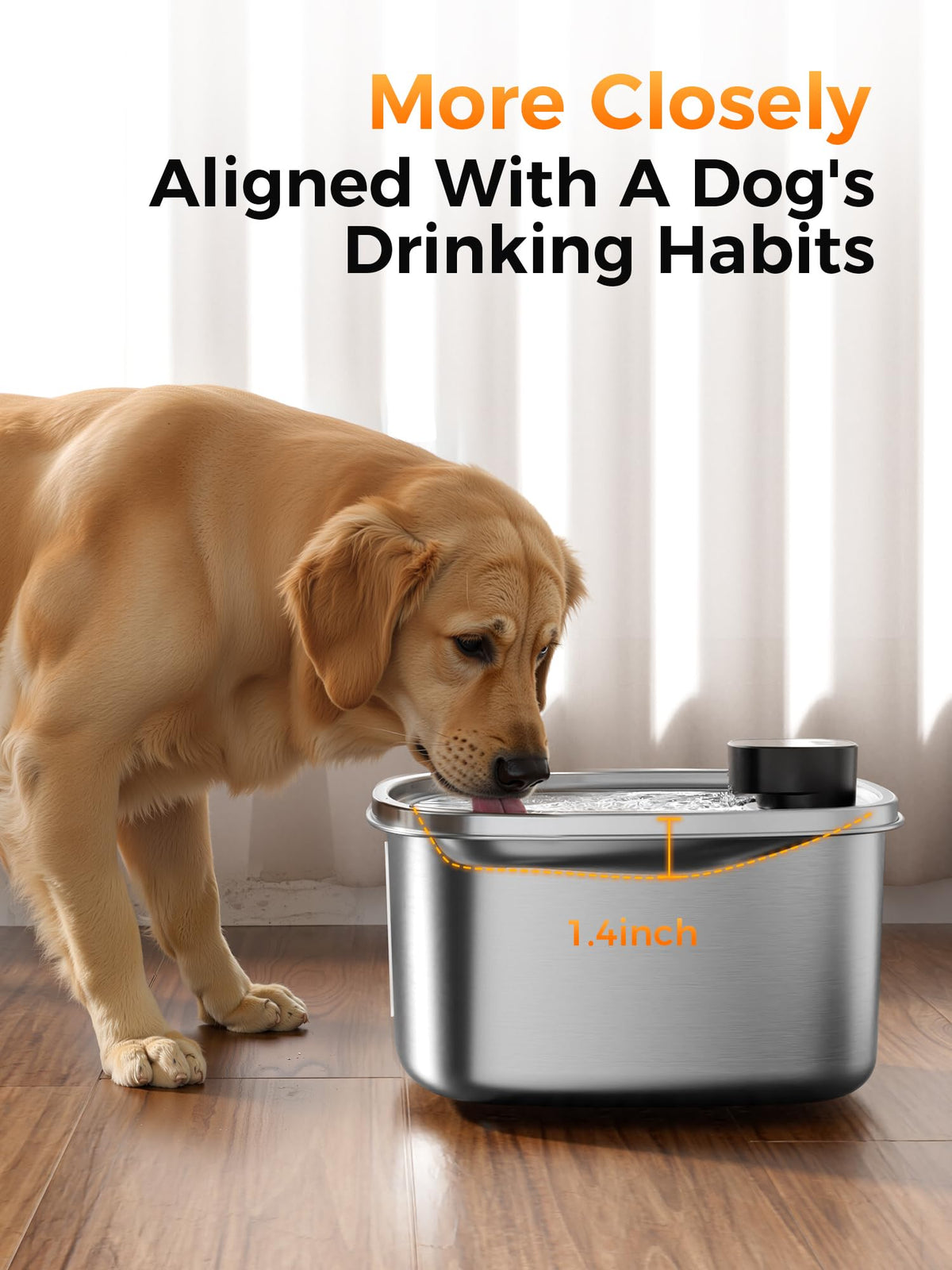 Automatic Dog Water Fountain
