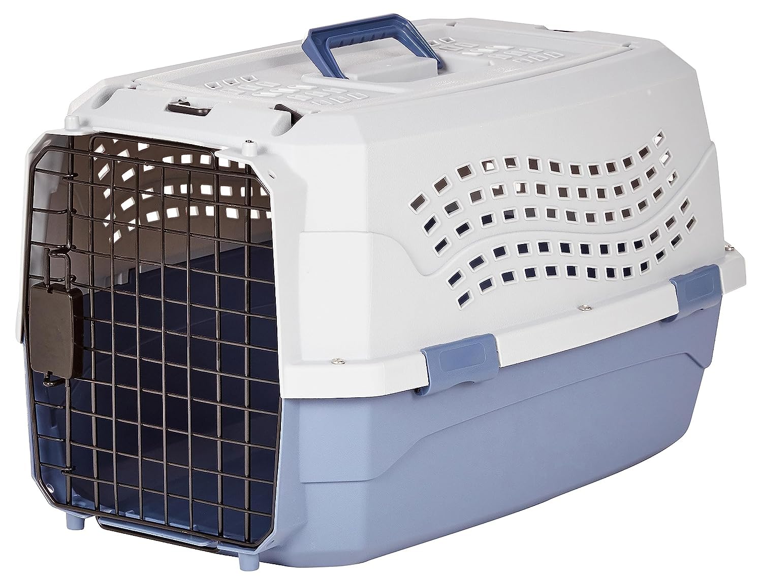 Plastic Pet Carrier with Secure Buckle