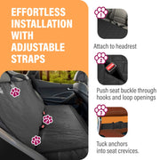Waterproof Dog Car Seat Cover