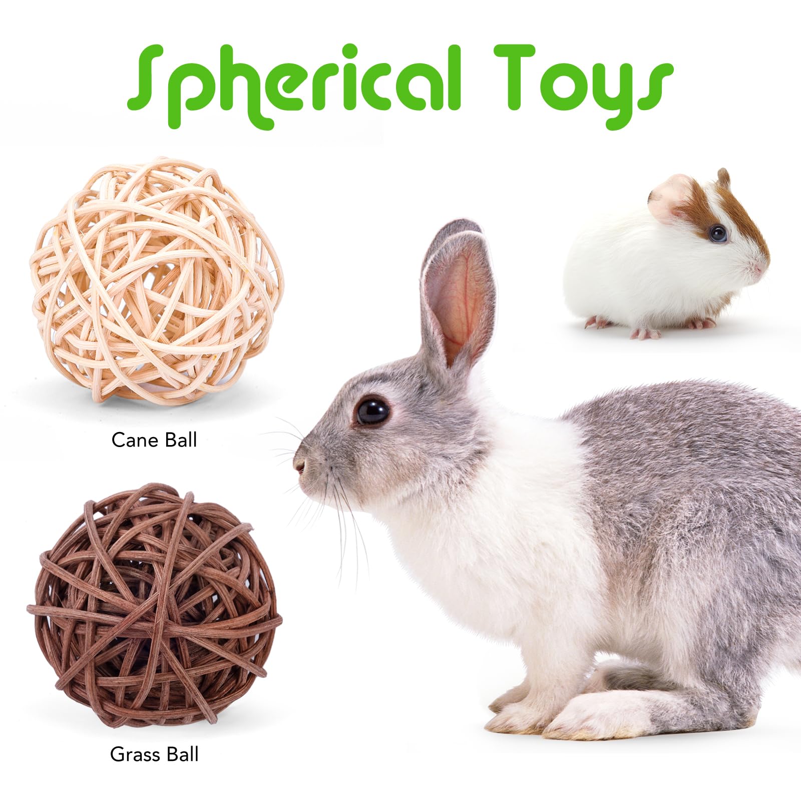 VESPRO Rabbit Toys Bunny Toys for Rabbit