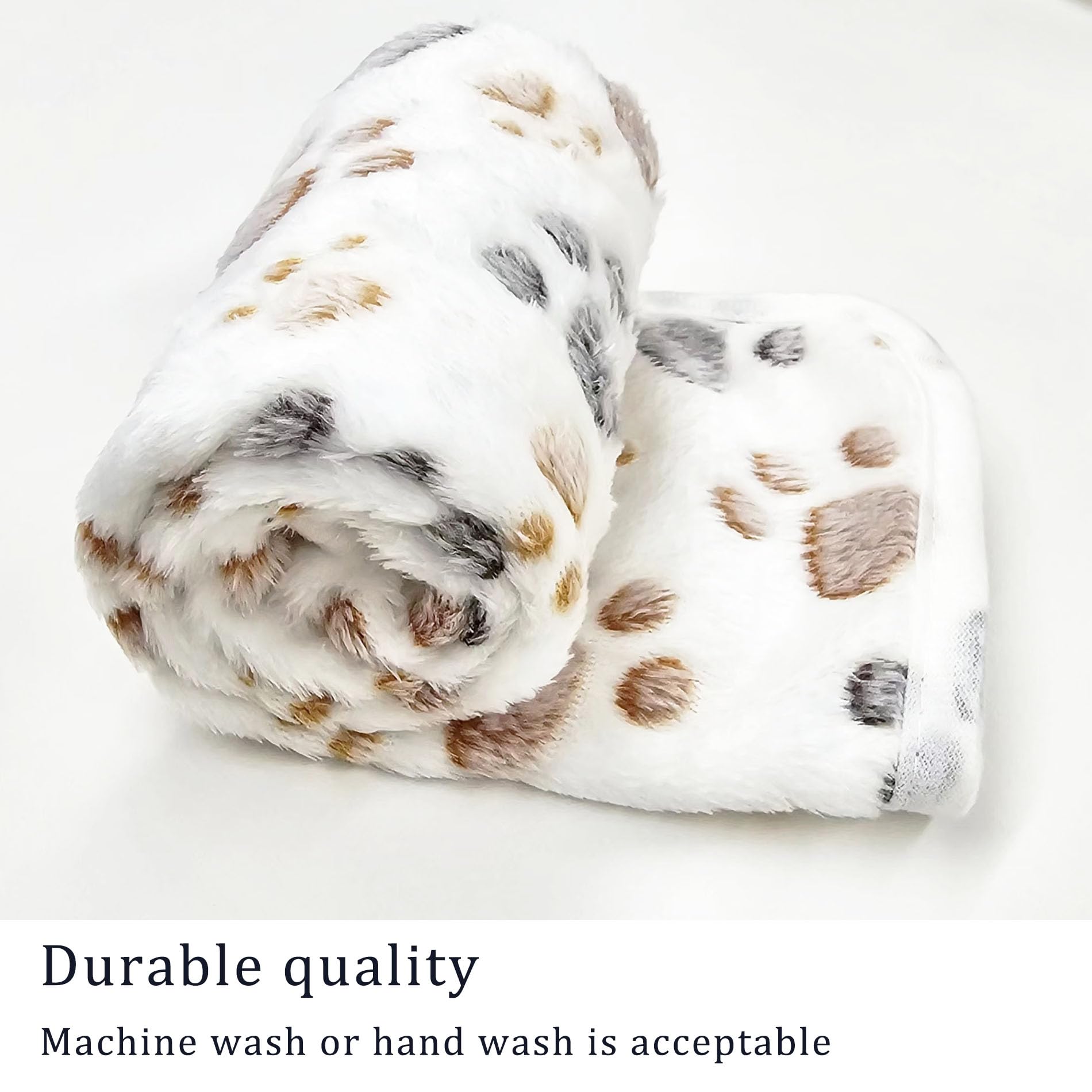 3-Pack Soft Fleece Pet Blankets