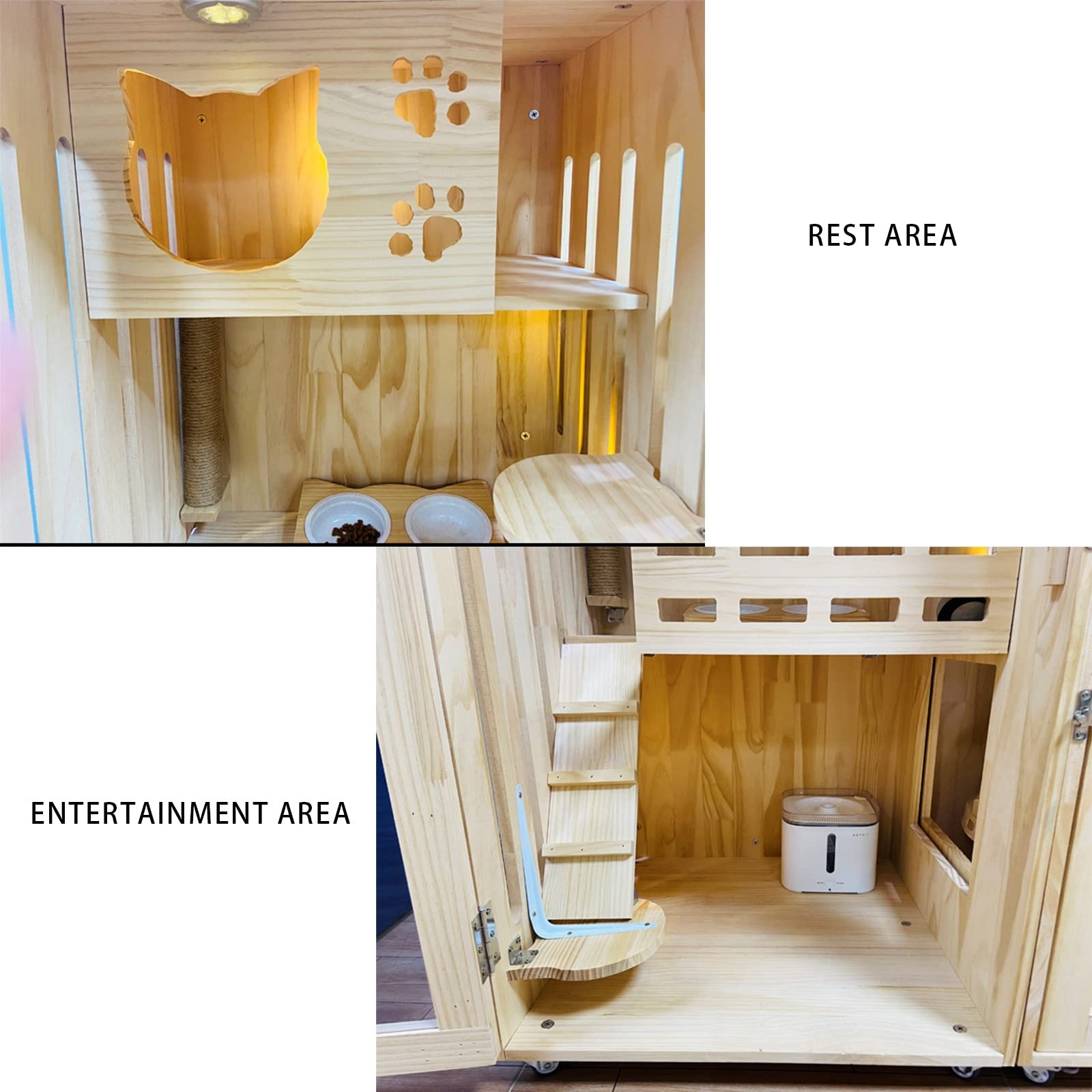 Large Cat Villa Cage House