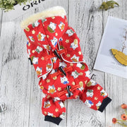 Winter Dog Jumpsuit Coat