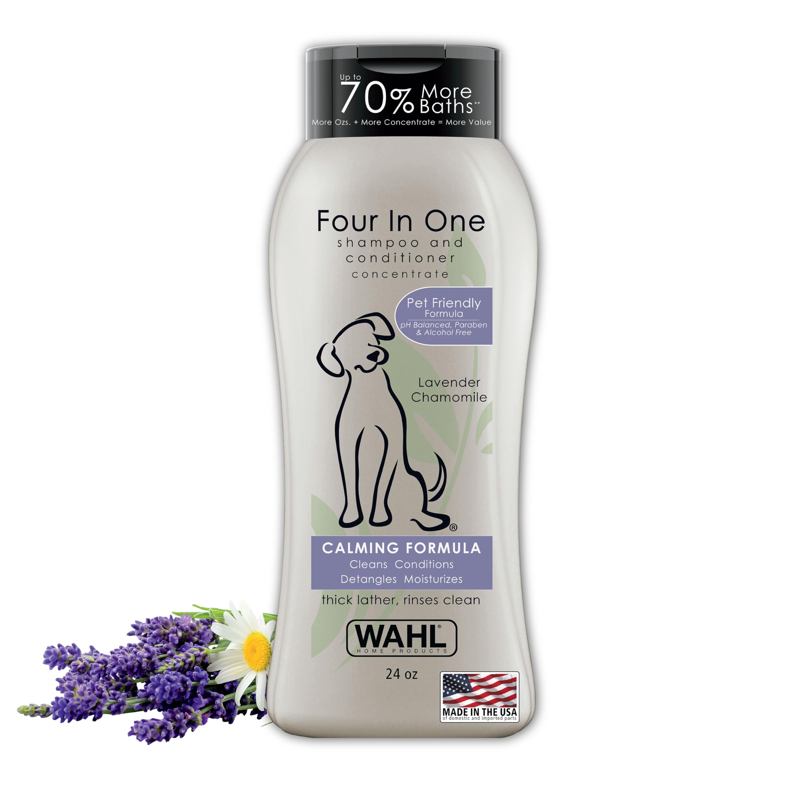 4-in-1 Calming Pet Shampoo with Lavender & Chamomile