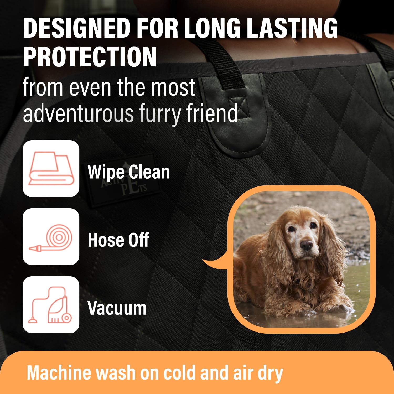 Waterproof Dog Car Seat Cover
