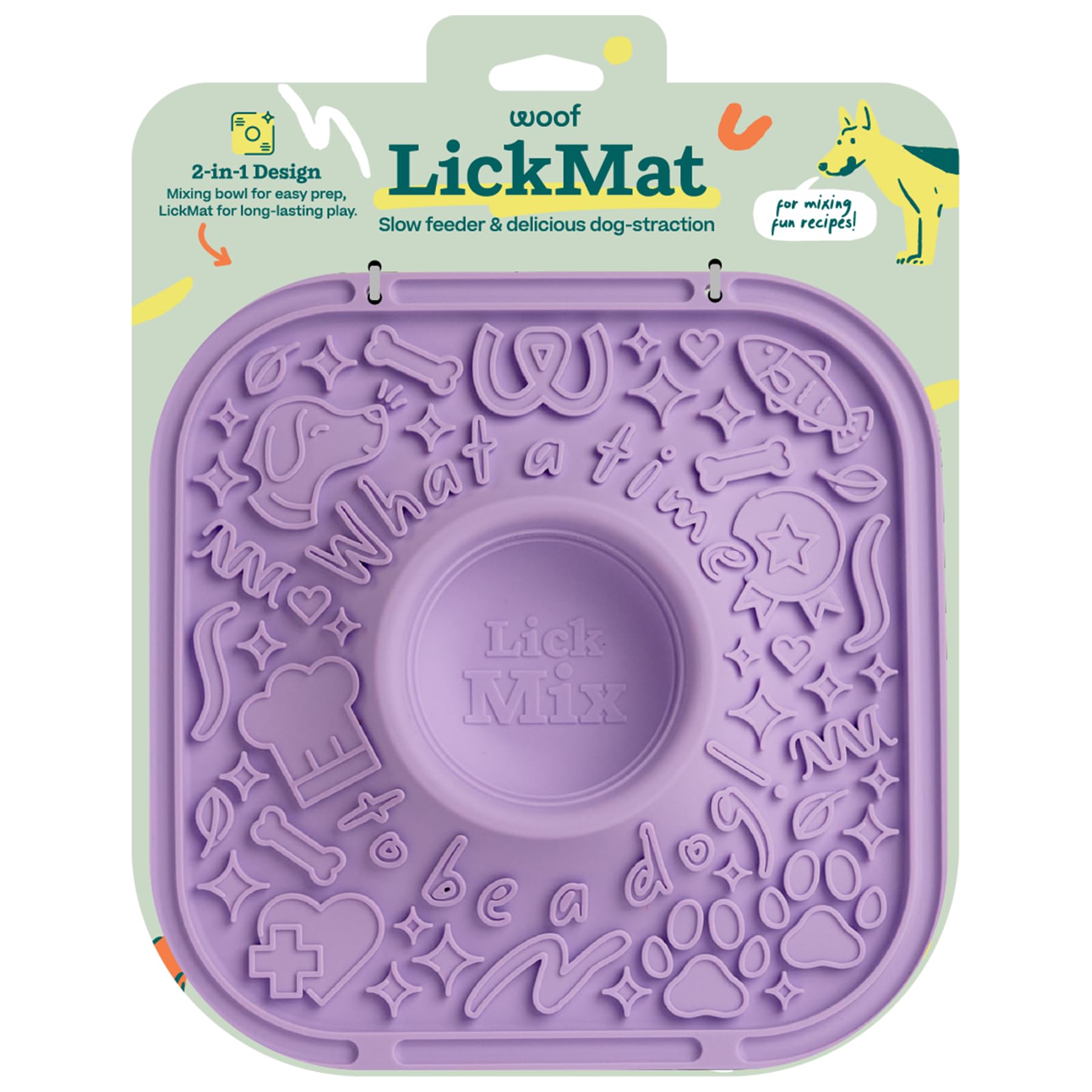 Silicone Lick Mat Slow Feeder for Dogs