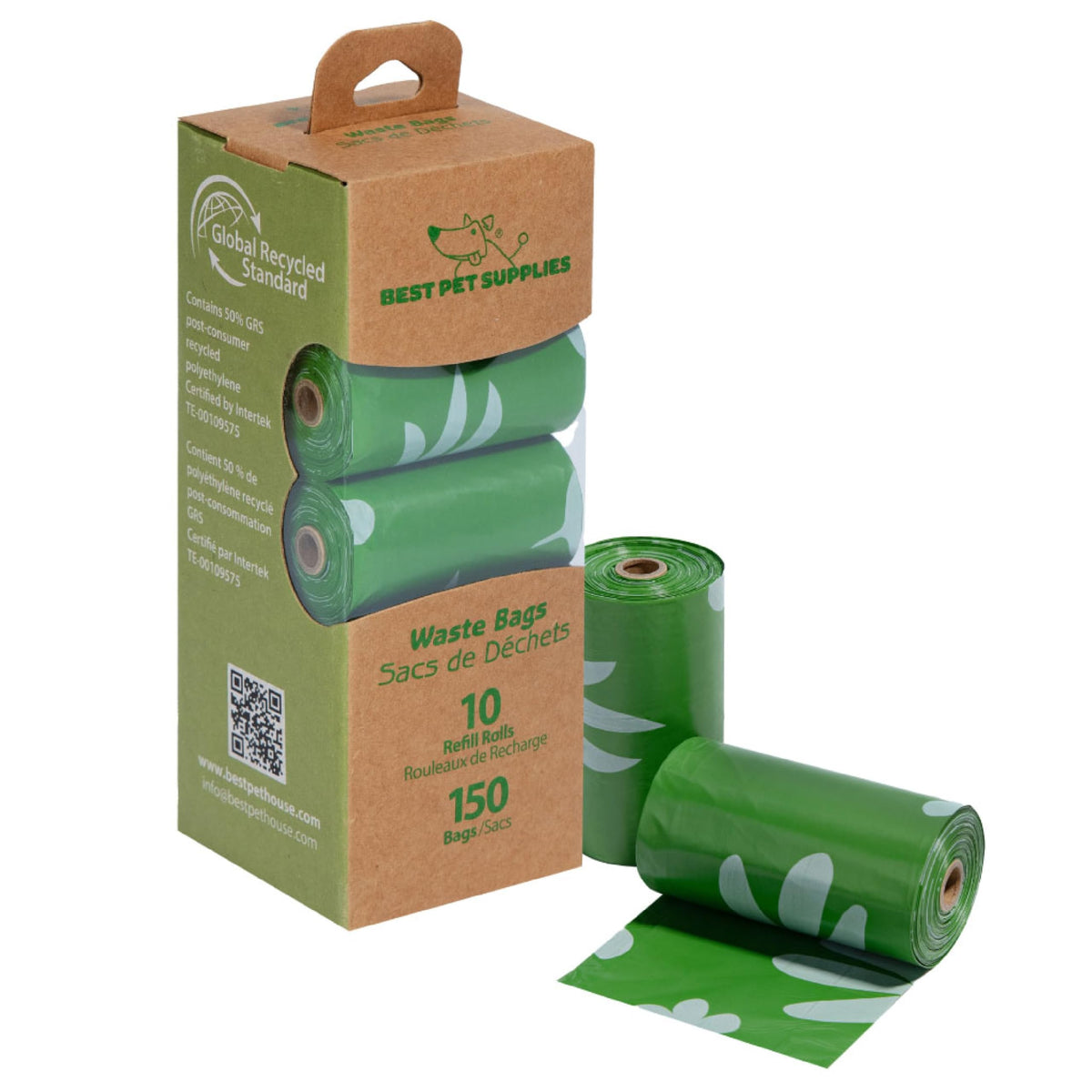 Leak-Proof Dog Poop Bags Roll Pack