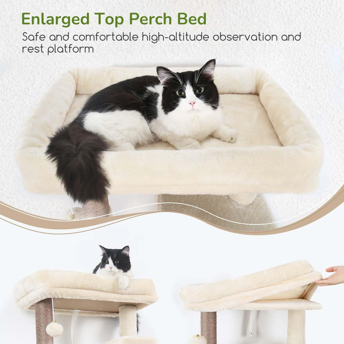 70" Heavy Duty Cat Tree Tower