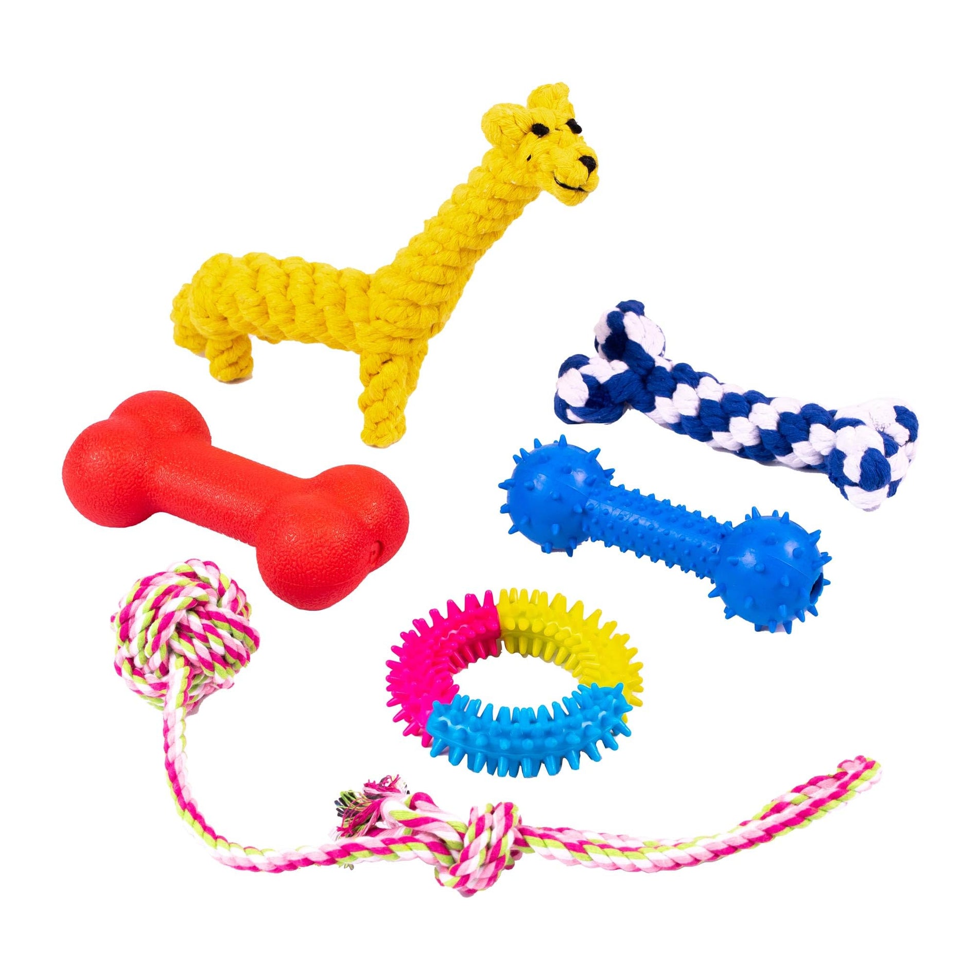 Portable Dog Play Gym with Toys