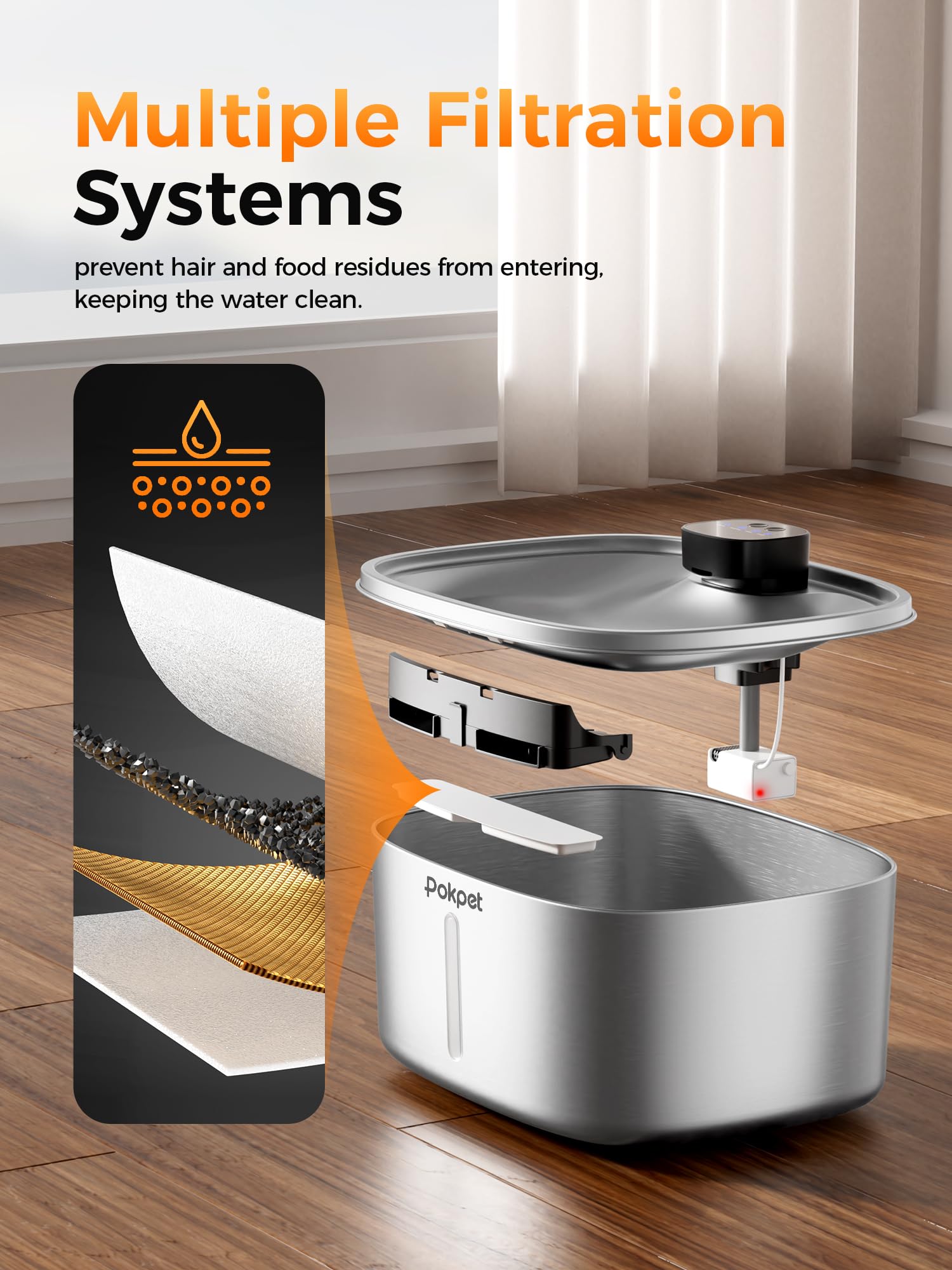 Automatic Dog Water Fountain