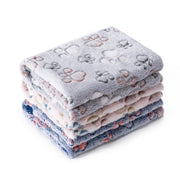 3-Pack Soft Fleece Pet Blankets