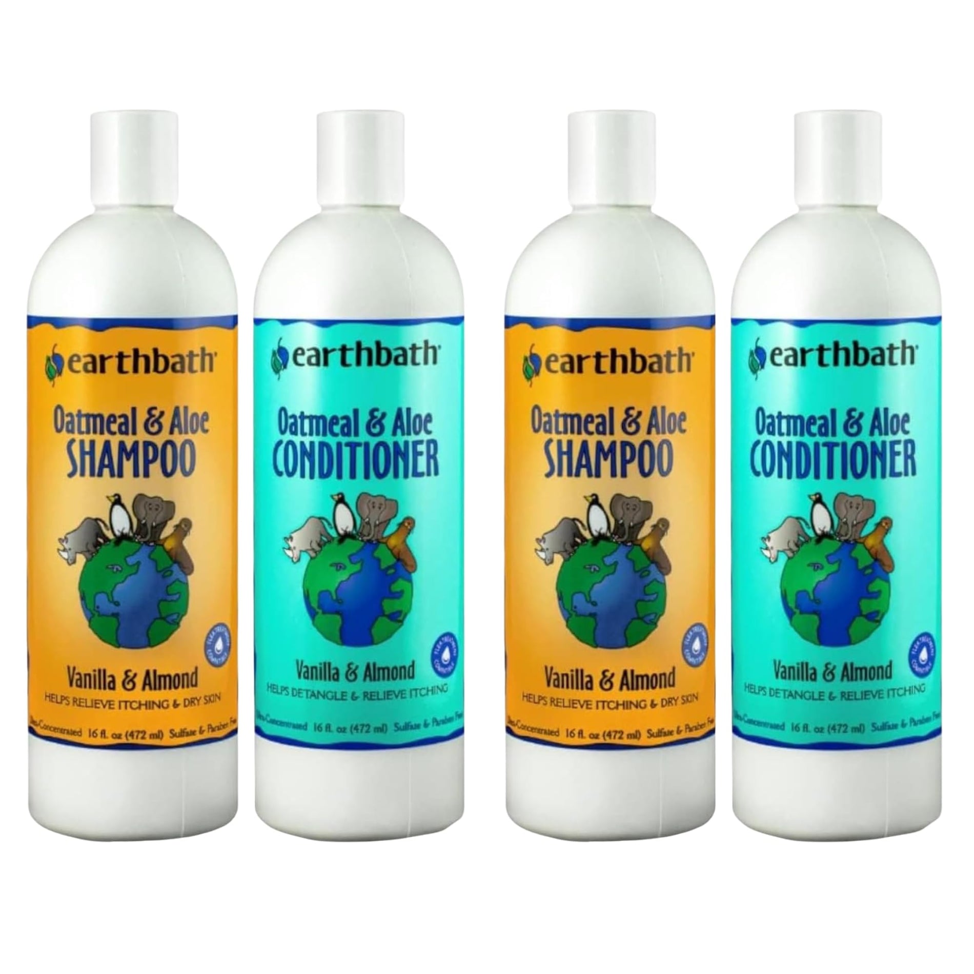 Vanilla & Almond Dog Shampoo & Conditioner Set