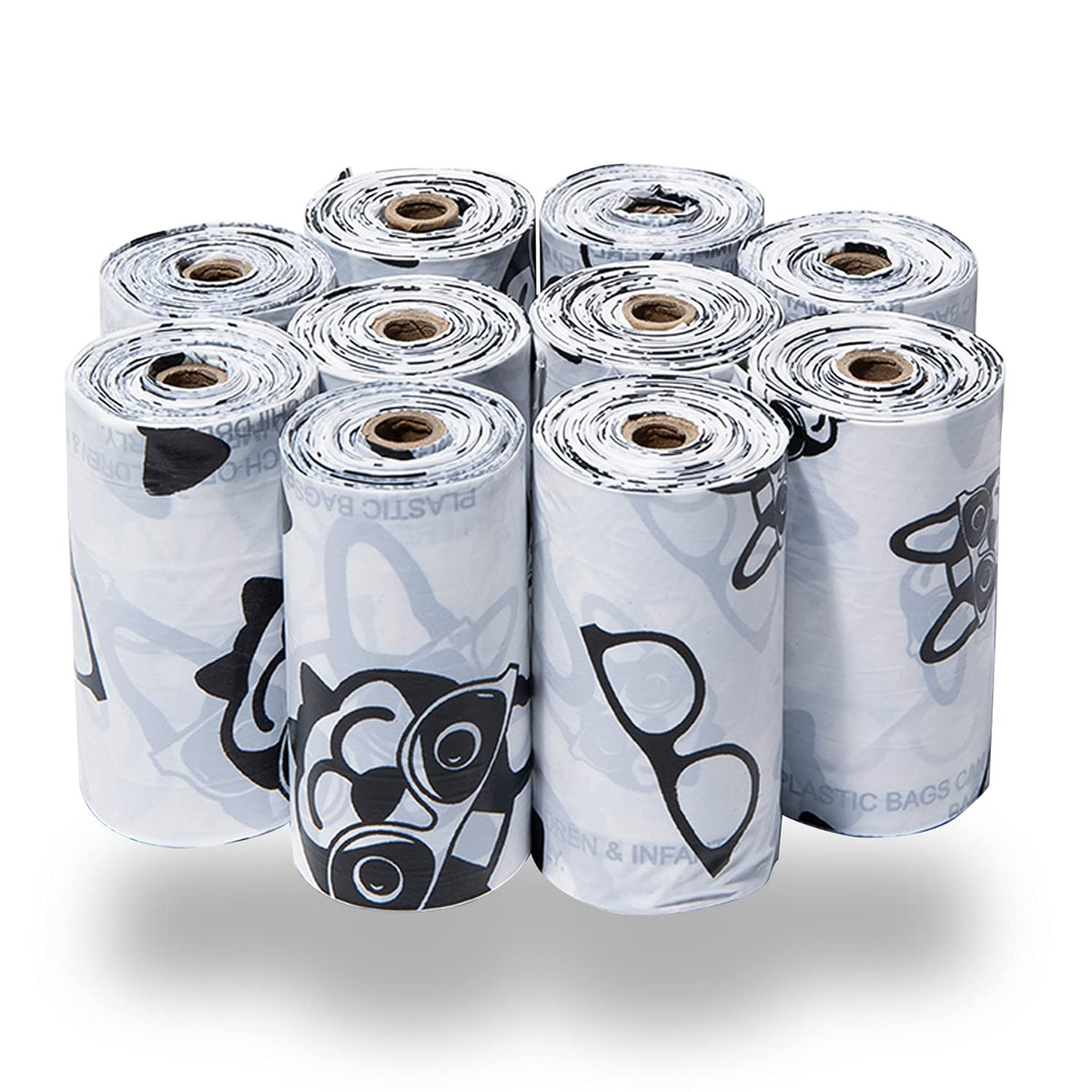 Leak-Proof Dog Poop Bags Roll Pack