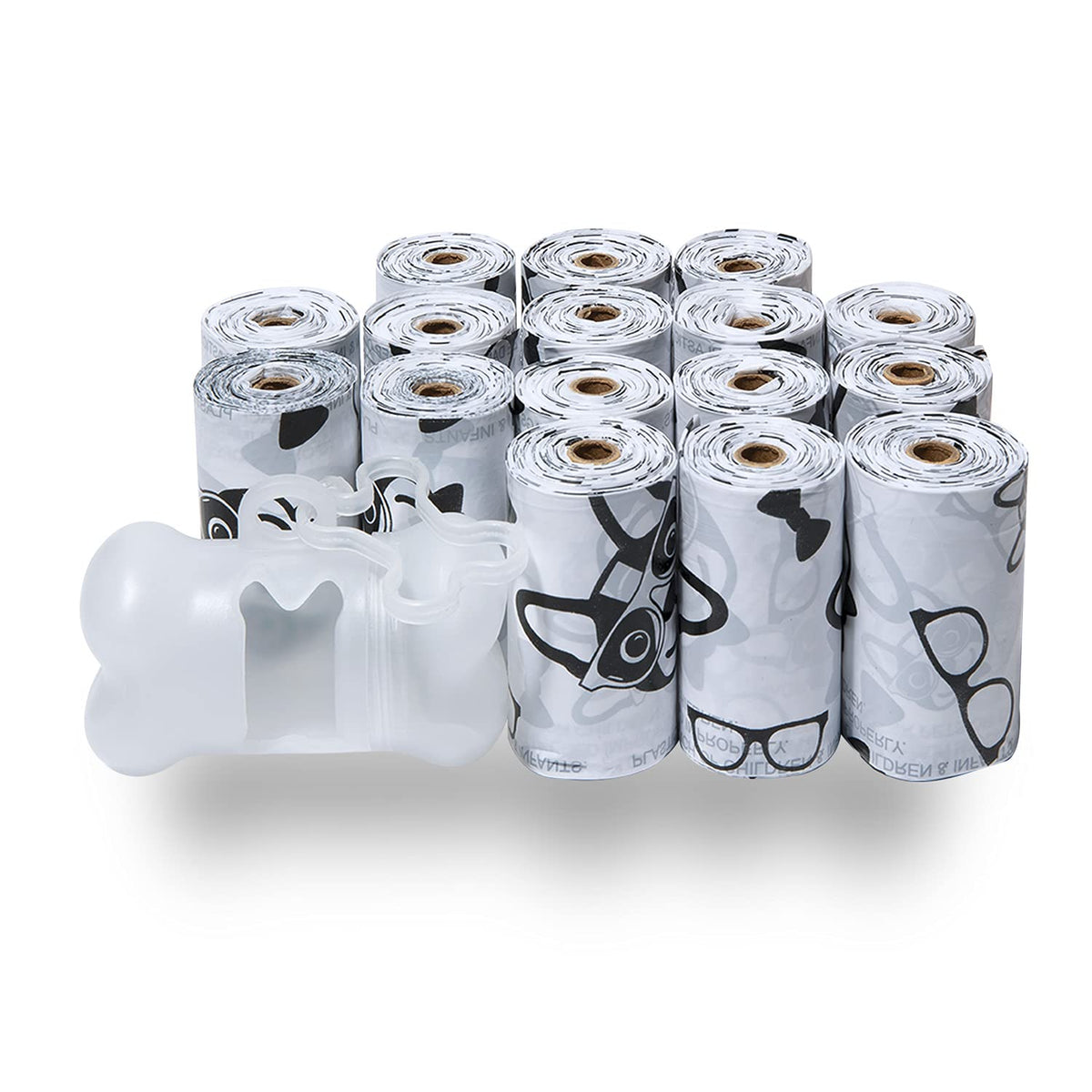 Leak-Proof Dog Poop Bags Roll Pack