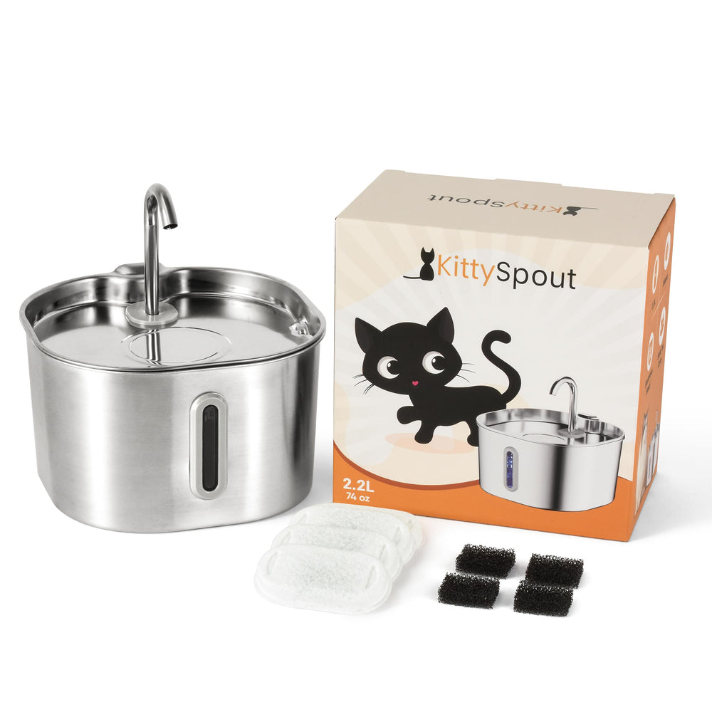 Stainless Steel Cat Water Fountain