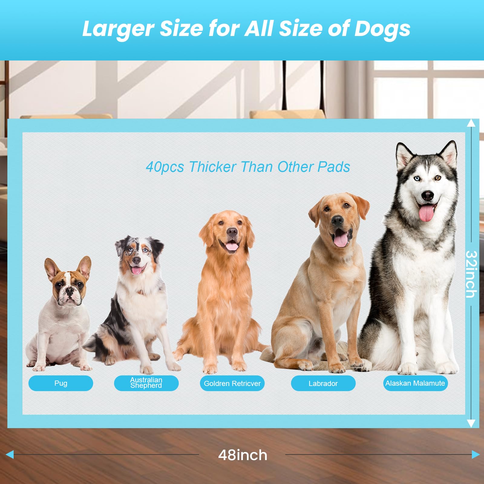 Extra Large Leak-Proof Puppy Training Pads
