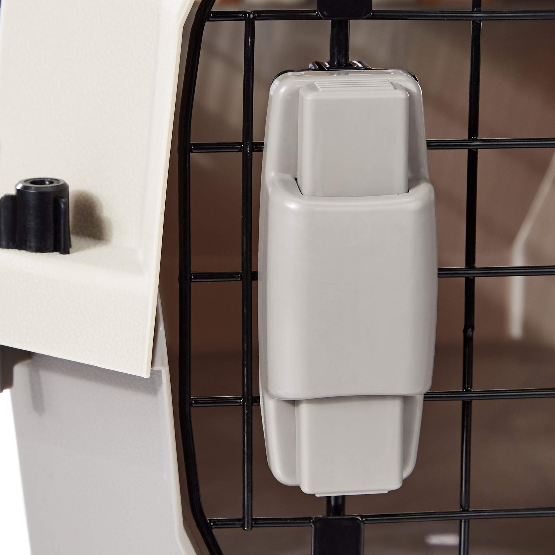 Plastic Pet Carrier with Secure Buckle