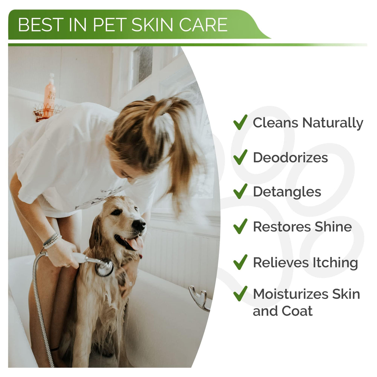 Hypoallergenic Dog Shampoo for Dry & Itchy Skin