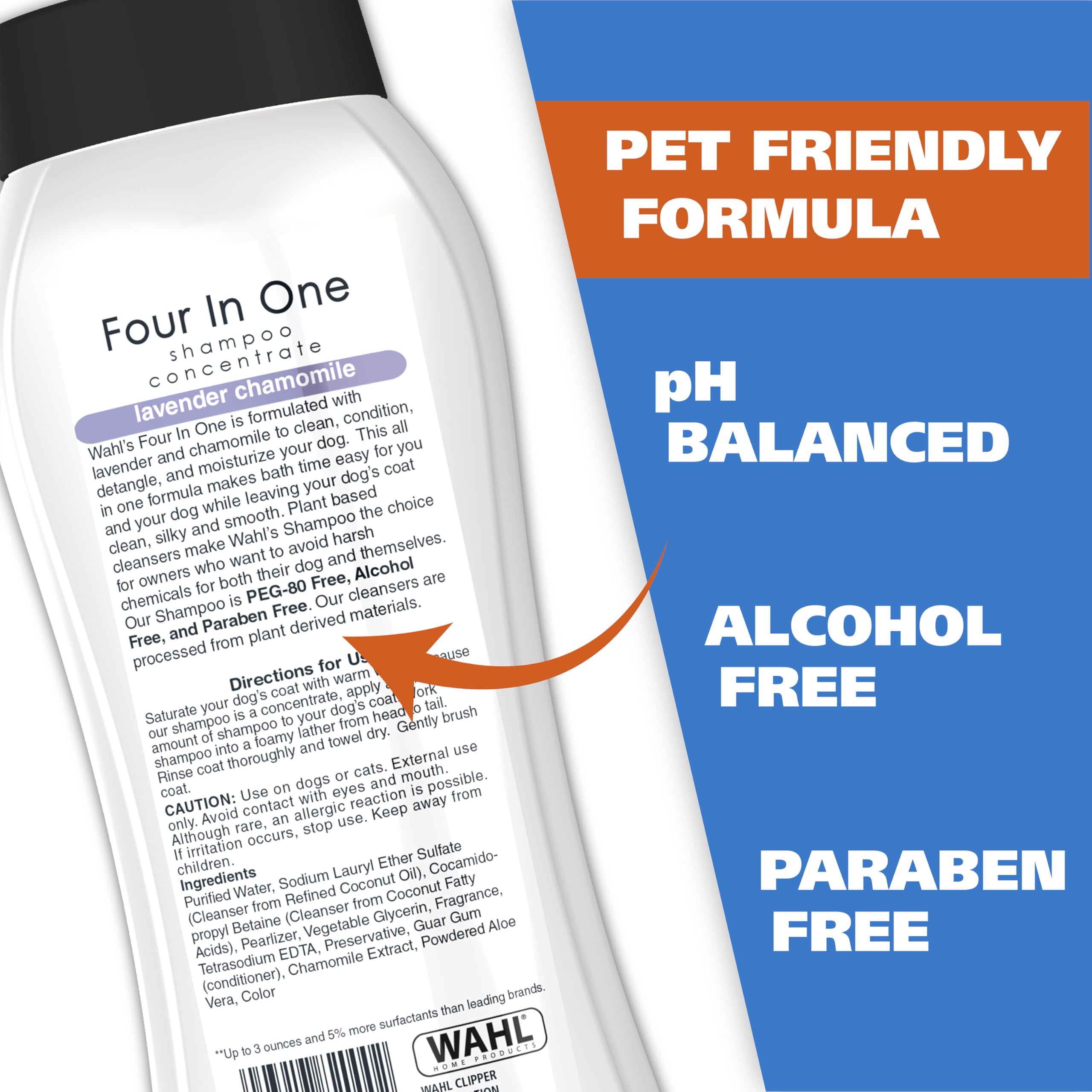 4-in-1 Calming Pet Shampoo with Lavender & Chamomile
